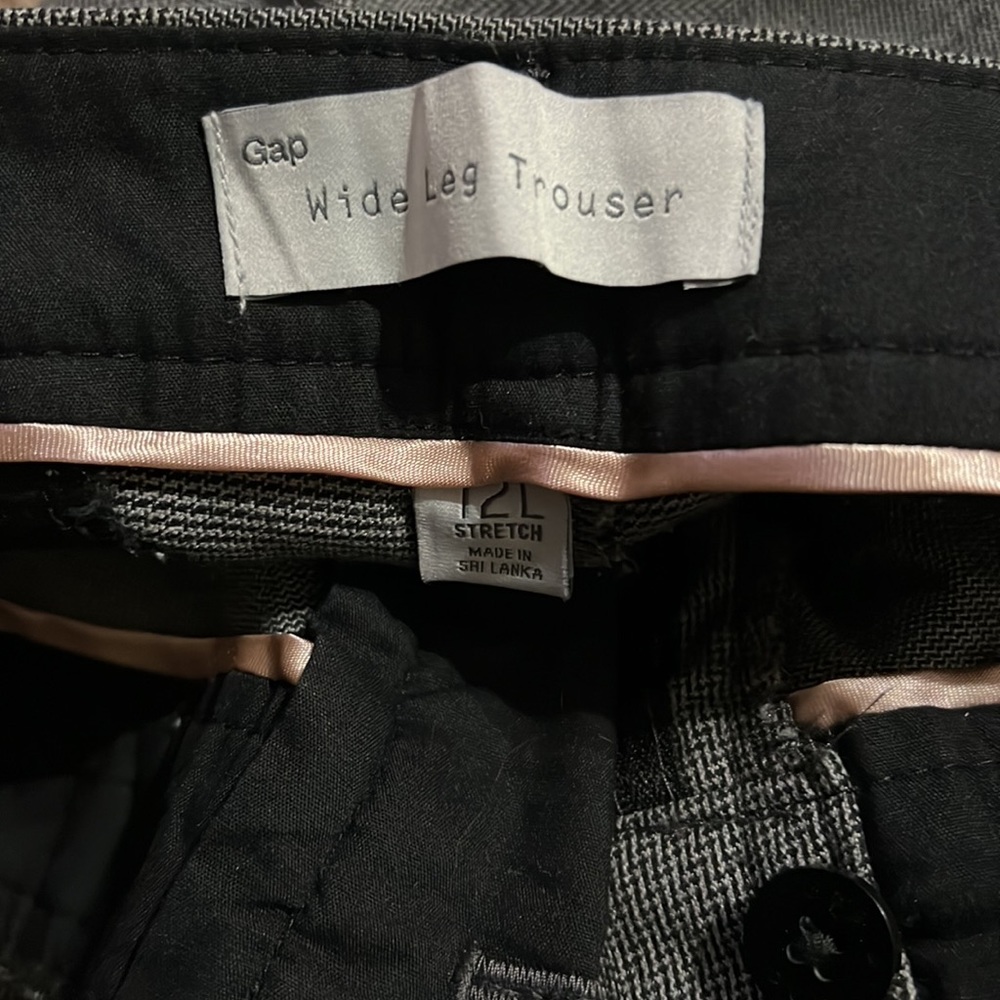 GAP wide leg trouser 12L - Picture 3 of 4
